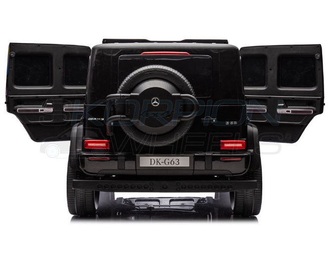 Ηλεκτροκίνητο Αυτοκίνητο Mercedes-Benz G63 AMG Original License - 24V - Μαύρο | Skorpion Wheels - 52470651