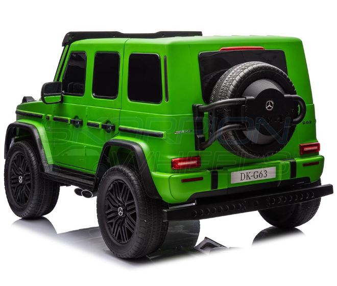Ηλεκτροκίνητο Αυτοκίνητο Mercedes-Benz G63 AMG Original License - 24V - Πράσινο | Skorpion Wheels