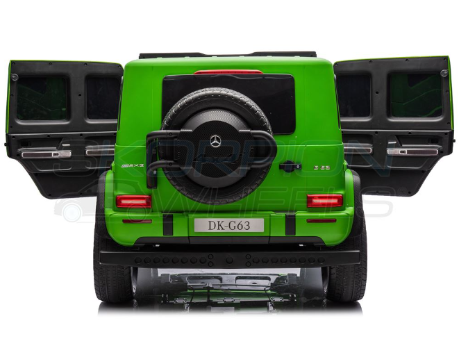 Ηλεκτροκίνητο Αυτοκίνητο Mercedes-Benz G63 AMG Original License - 24V - Πράσινο | Skorpion Wheels