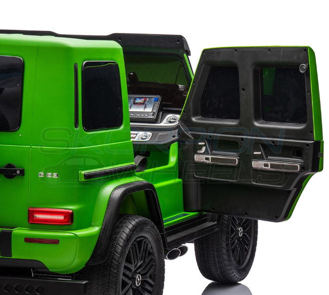 Ηλεκτροκίνητο Αυτοκίνητο Mercedes-Benz G63 AMG Original License - 24V - Πράσινο | Skorpion Wheels